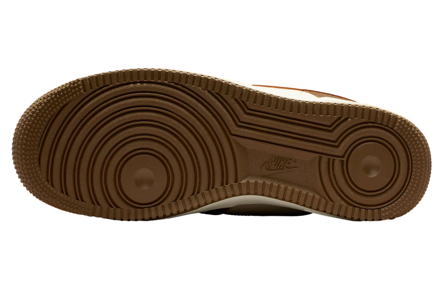Nike Air Force 1 Mosswood Brown / Campfire Orange