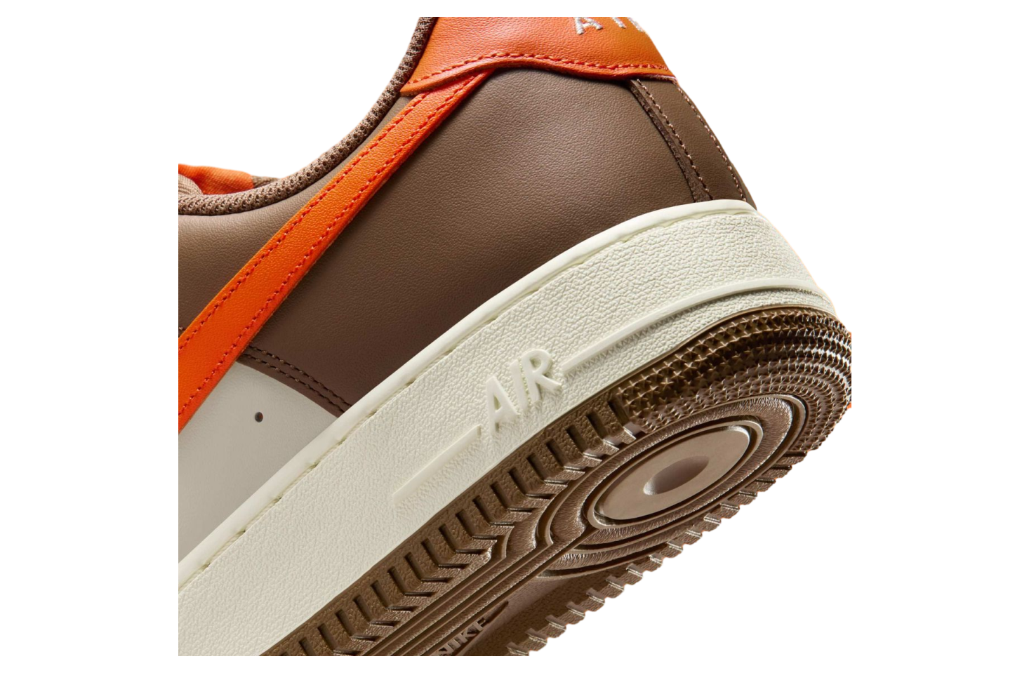 Nike Air Force 1 Mosswood Brown / Campfire Orange
