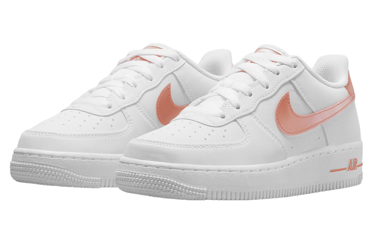 Nike Air Force 1 Next Nature GS White / Safety Orange