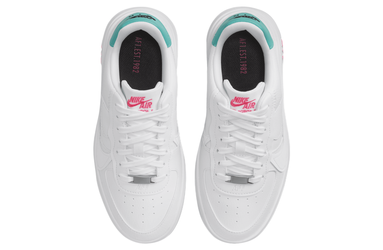 Nike Air Force 1 PLT.AF.ORM WMNS White / Pink Blast