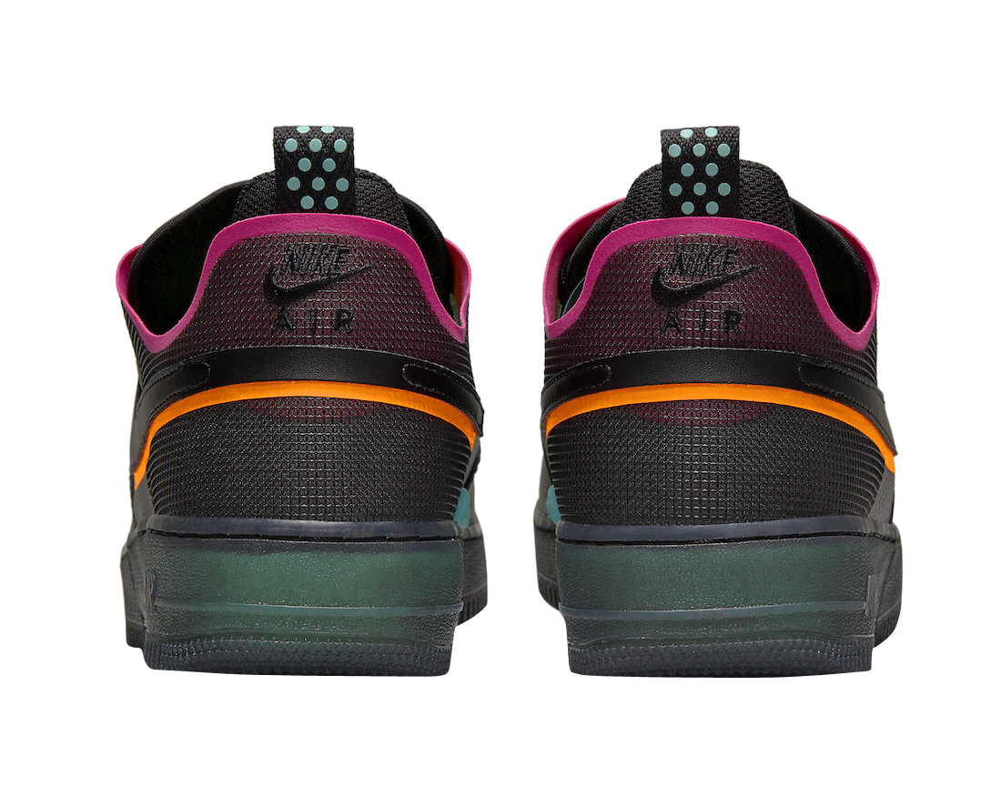 BUY Nike Air Force 1 React Black Neon | Kixify Marketplace