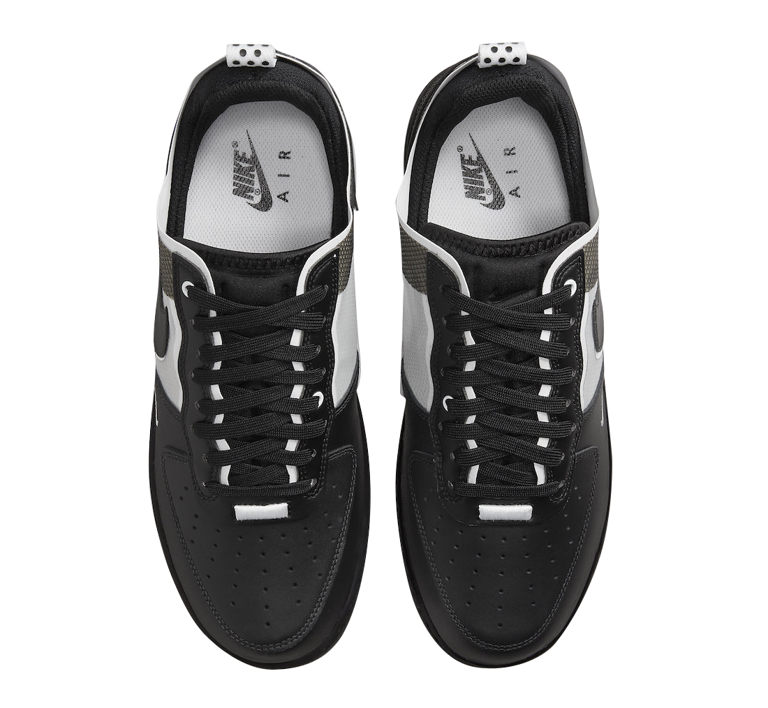 Nike Air Force 1 React Black White DM0573-002