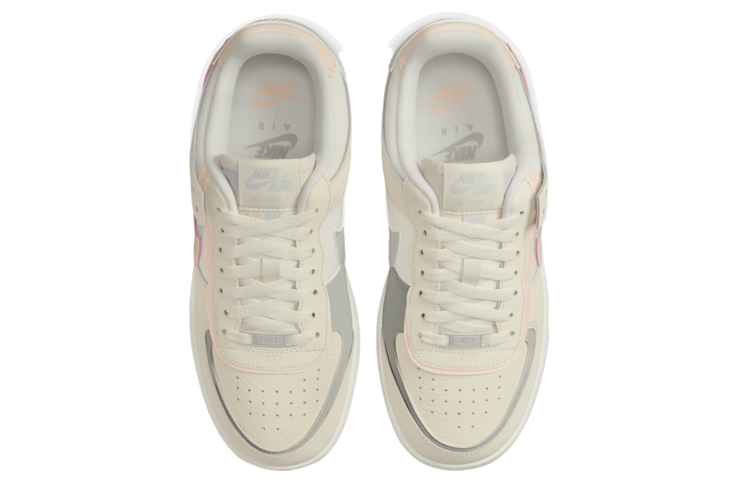 Nike Air Force 1 Shadow WMNS Coconut Milk / Light Silver