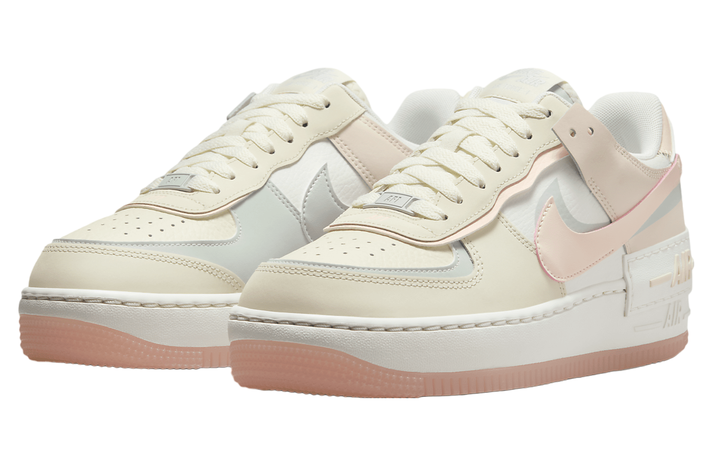 Nike Air Force 1 Shadow WMNS Coconut Milk / Light Silver