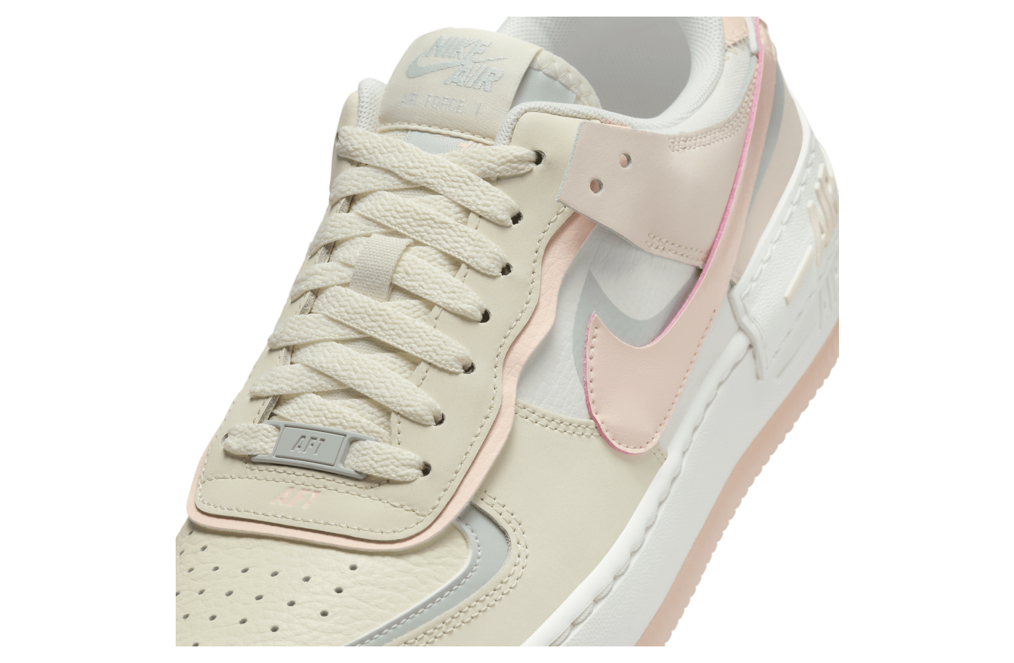 Nike Air Force 1 Shadow WMNS Coconut Milk / Light Silver