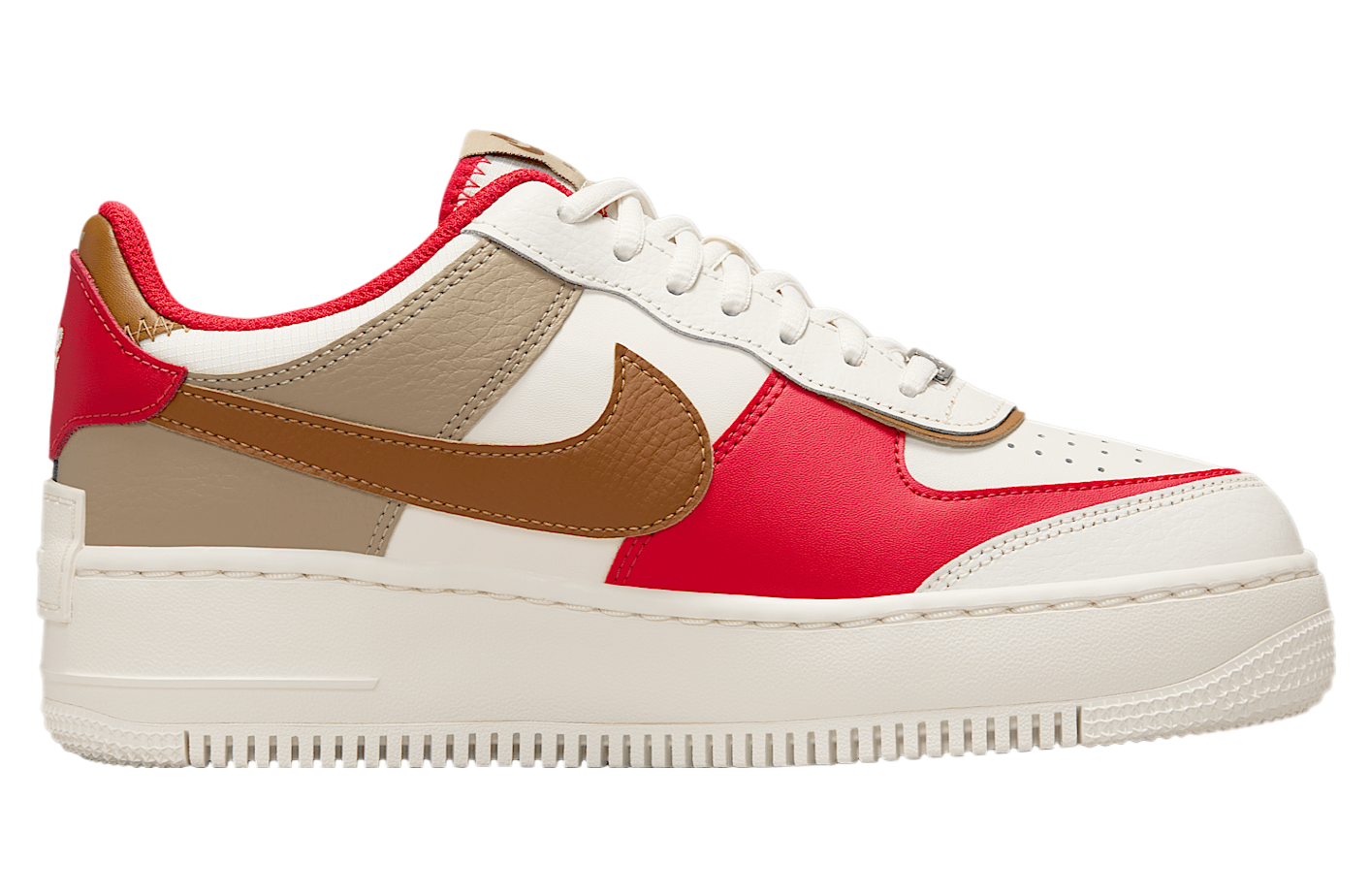 Nike Air Force 1 Shadow WMNS Phantom / Fire Red