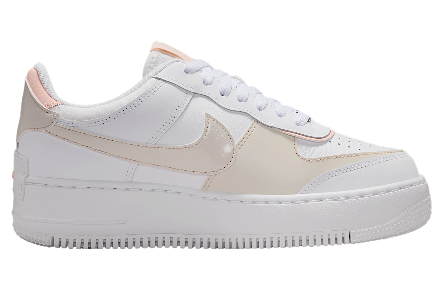 ☆大人気☆Nike Air Force 1 Shadow white and Biege ☆NIKE☆大人気☆W AIR FORCE 1 SHADOW エアフォース1☆追跡可