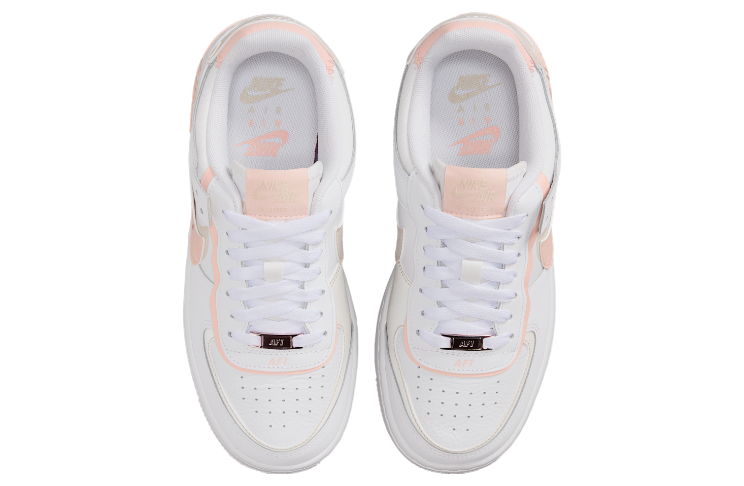 Nike Air Force 1 Shadow Wmns White / Light Orewood Brown