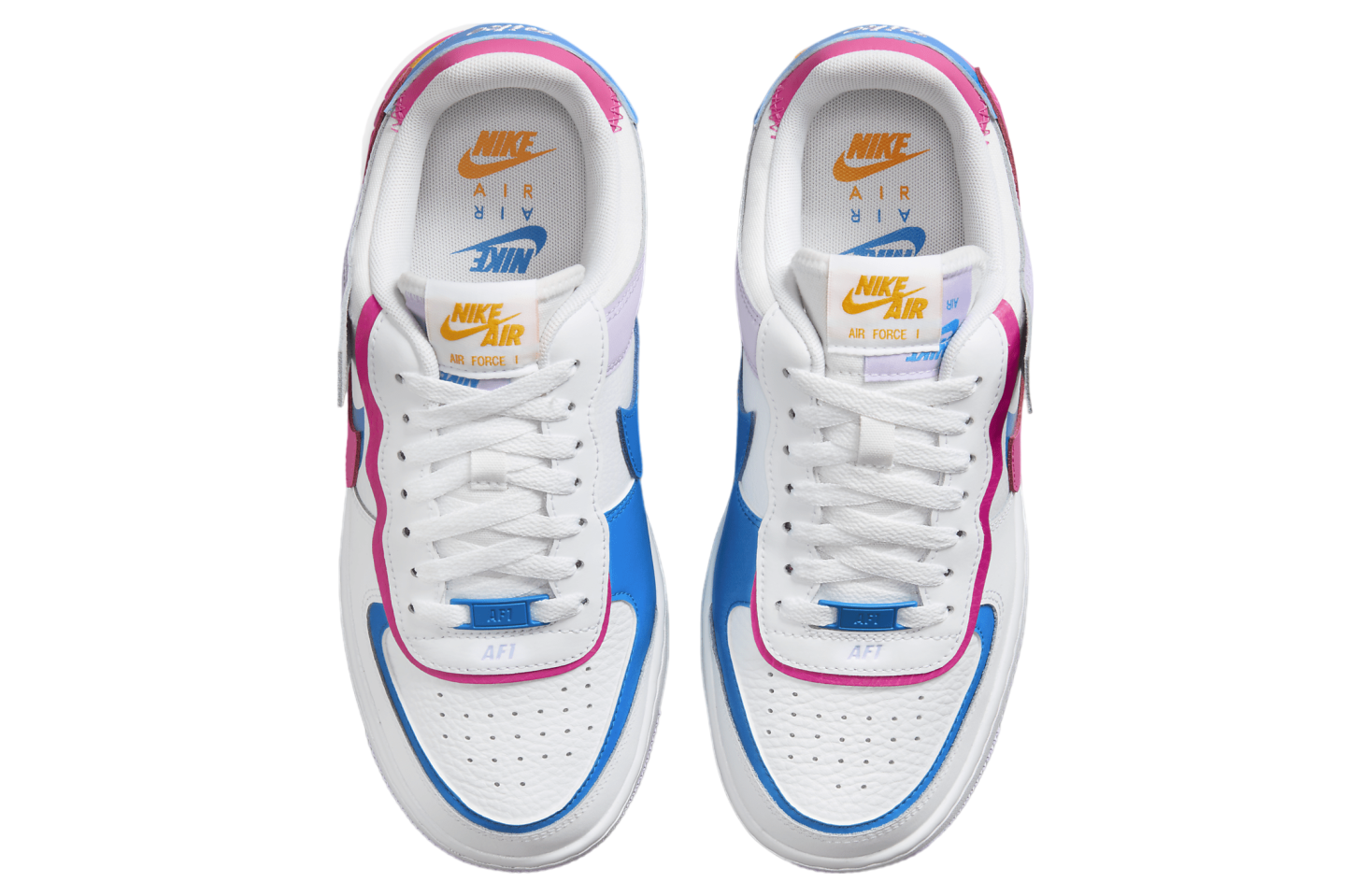 Nike Air Force 1 Shadow Wmns White / Photo Blue / Alchemy Pink