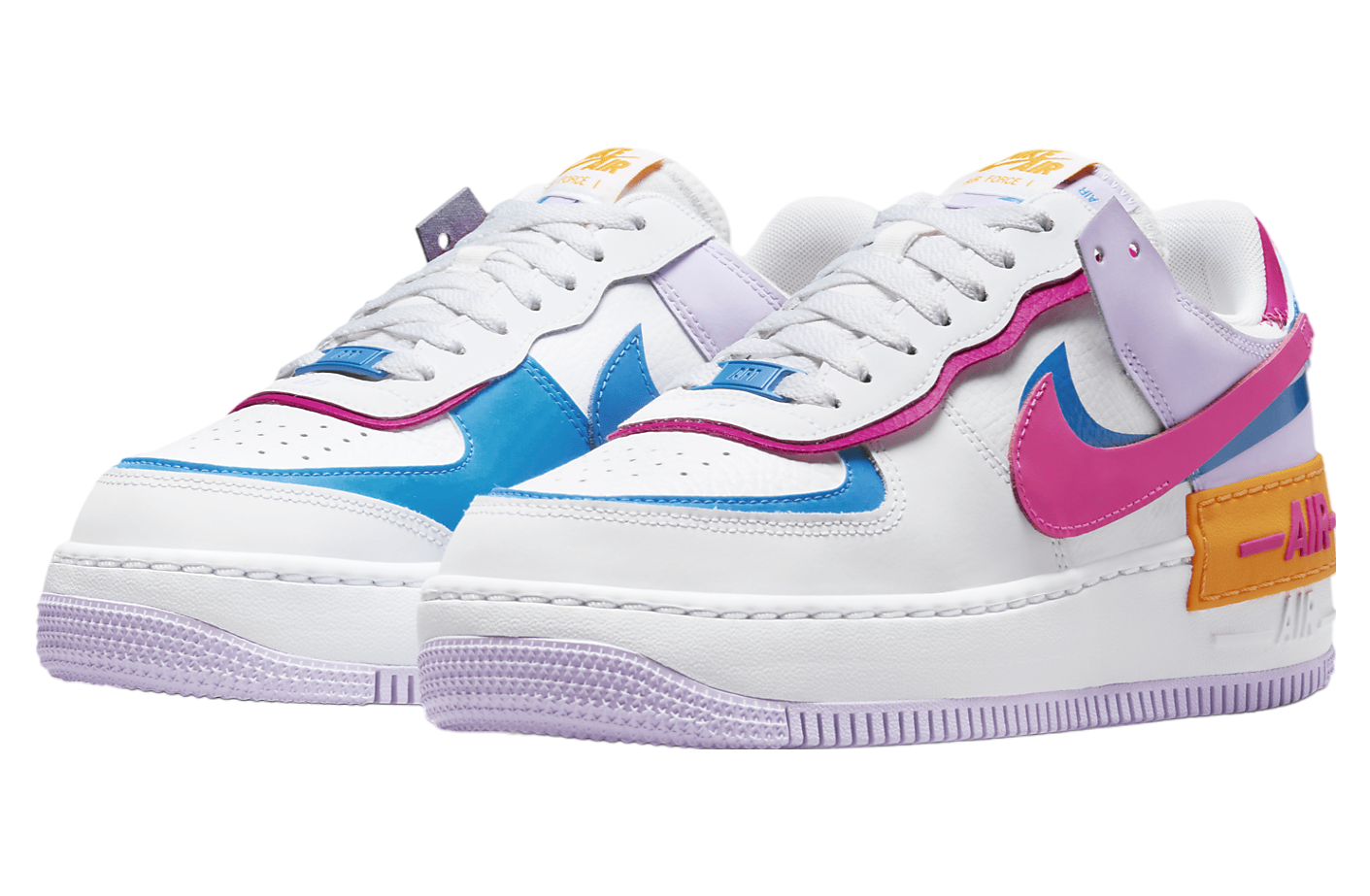 Nike Air Force 1 Shadow Wmns White / Photo Blue / Alchemy Pink