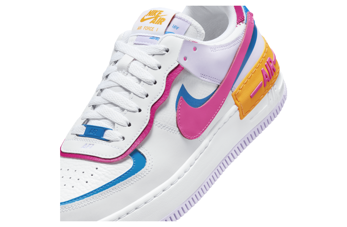 Nike Air Force 1 Shadow Wmns White / Photo Blue / Alchemy Pink