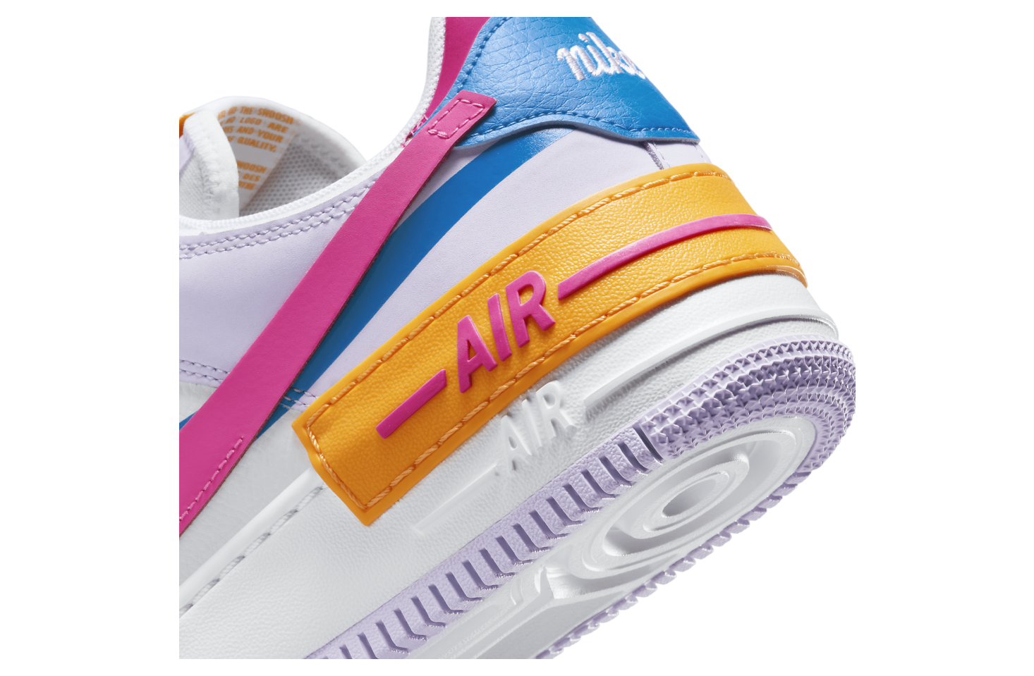 Nike Air Force 1 Shadow Wmns White / Photo Blue / Alchemy Pink