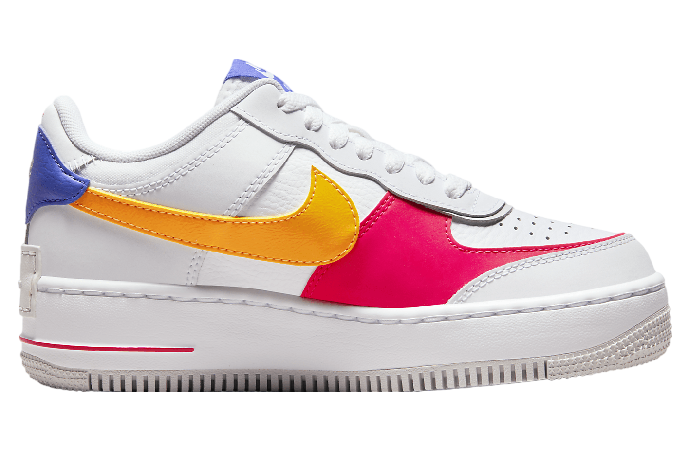 Nike Air Force 1 Shadow WMNS White / Siren Red Sundial