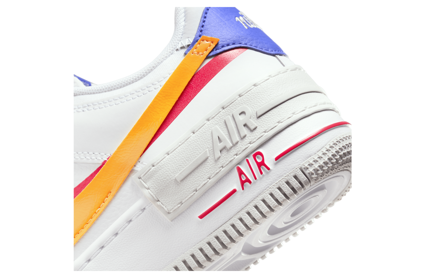 Nike Air Force 1 Shadow WMNS White / Siren Red Sundial