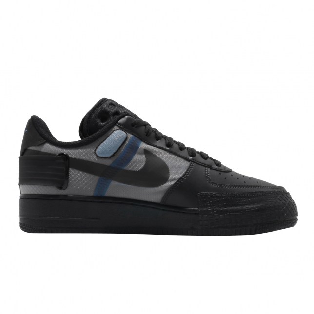 Nike Air Force 1 Type Black Photo Blue AT7859001