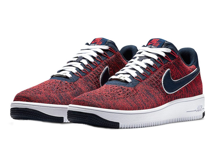 Nike Air Force 1 Ultra Flyknit Low New England Patriots Men Size 9 FD0495  400