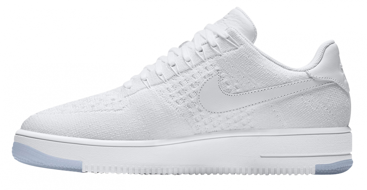 Air Force 1 Ultra Flyknit Low 'White Ice' - Nike - 817419 100 -  white/white-ice