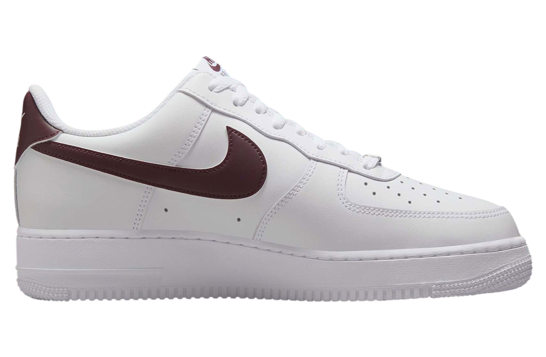 Nike Air Force 1 Wmns Low White / Burgundy Crush