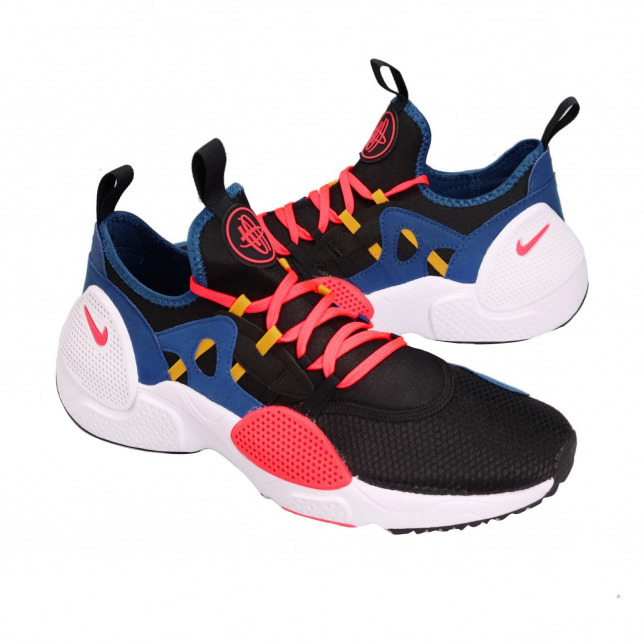 Nike Air Huarache E.D.G.E. TXT Black Solar Red Indigo Force AO1697003