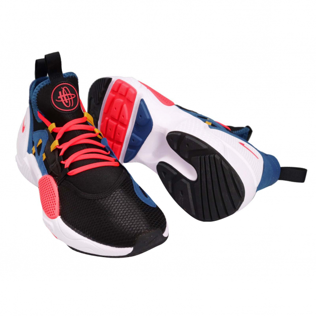 Nike Air Huarache E.D.G.E. TXT Black Solar Red Indigo Force AO1697003