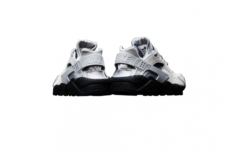 Nike Air Huarache Matte Silver