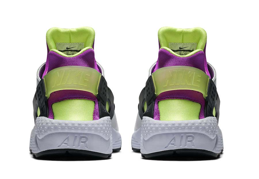 Nike Air Huarache Run 91 Neon Yellow - Jun 2018 - AH8049-101