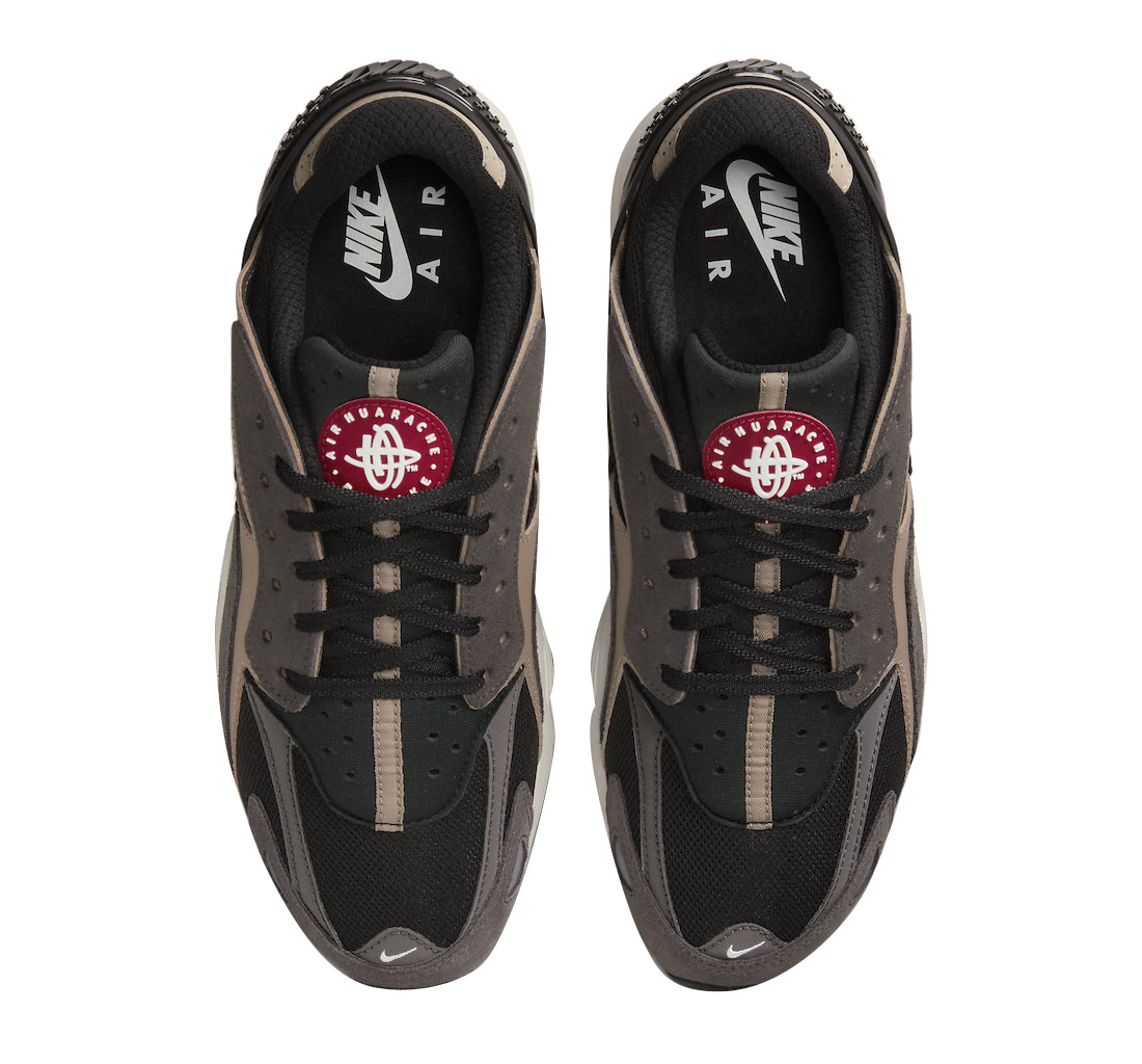 Nike Air Huarache Runner Black Brown DZ3306-003 - KicksOnFire.com