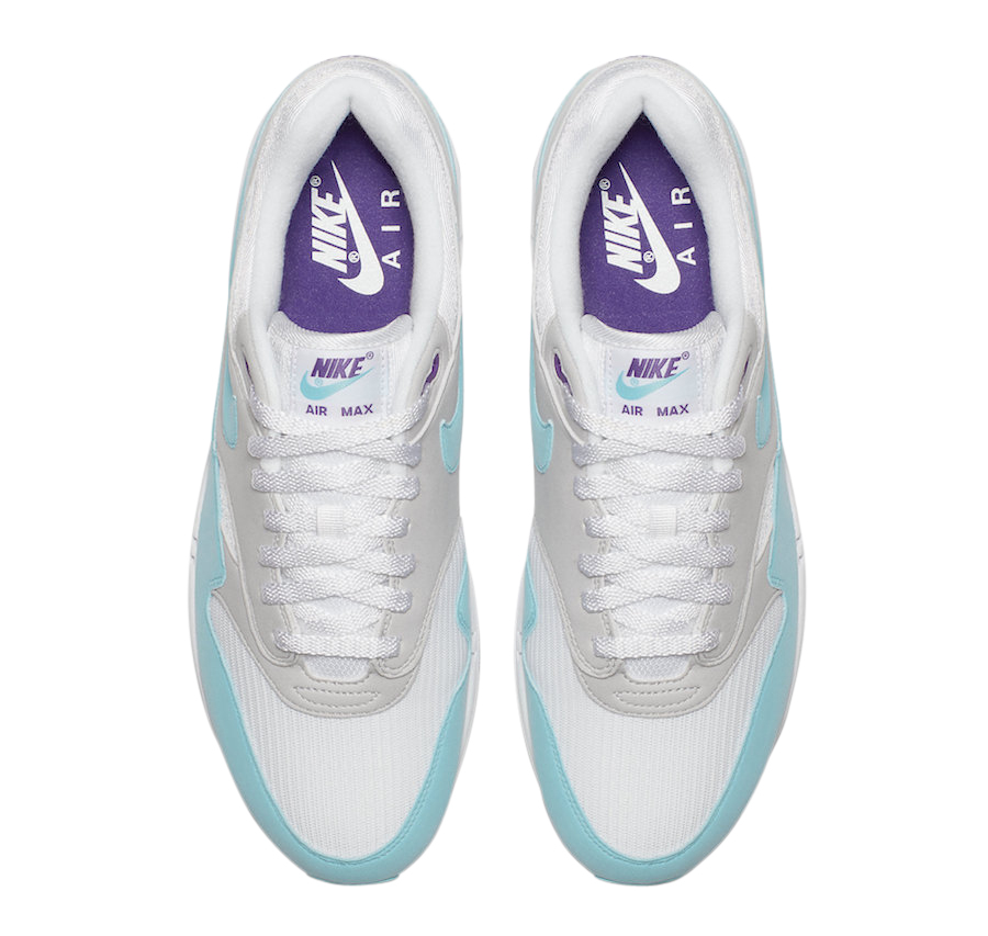 Nike Air Max 1 Anniversary Aqua - Mar 2018 - 908375-105