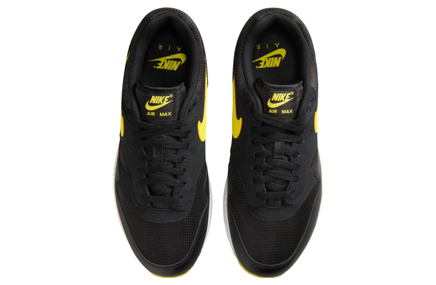 Nike Air Max 1 Black / Opti Yellow