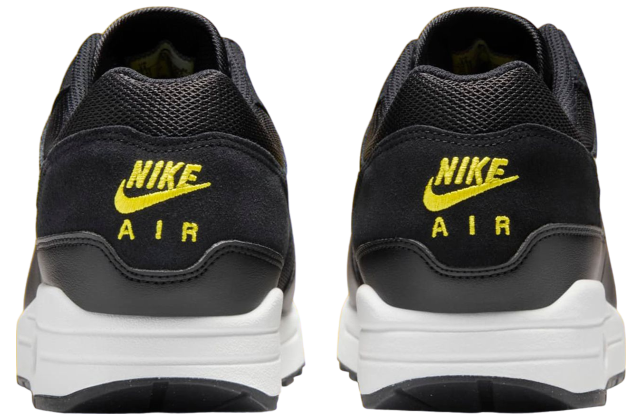 Nike Air Max 1 Black / Opti Yellow