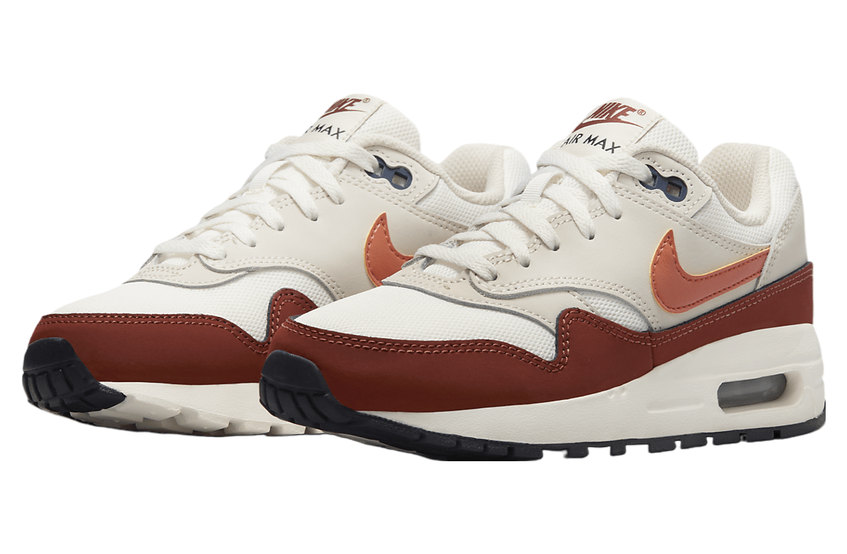 Nike Air Max 1 GS Sail / Mars Stone