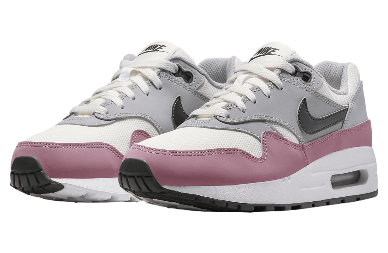 Nike Air Max 1 GS Summit White / Wolf Grey