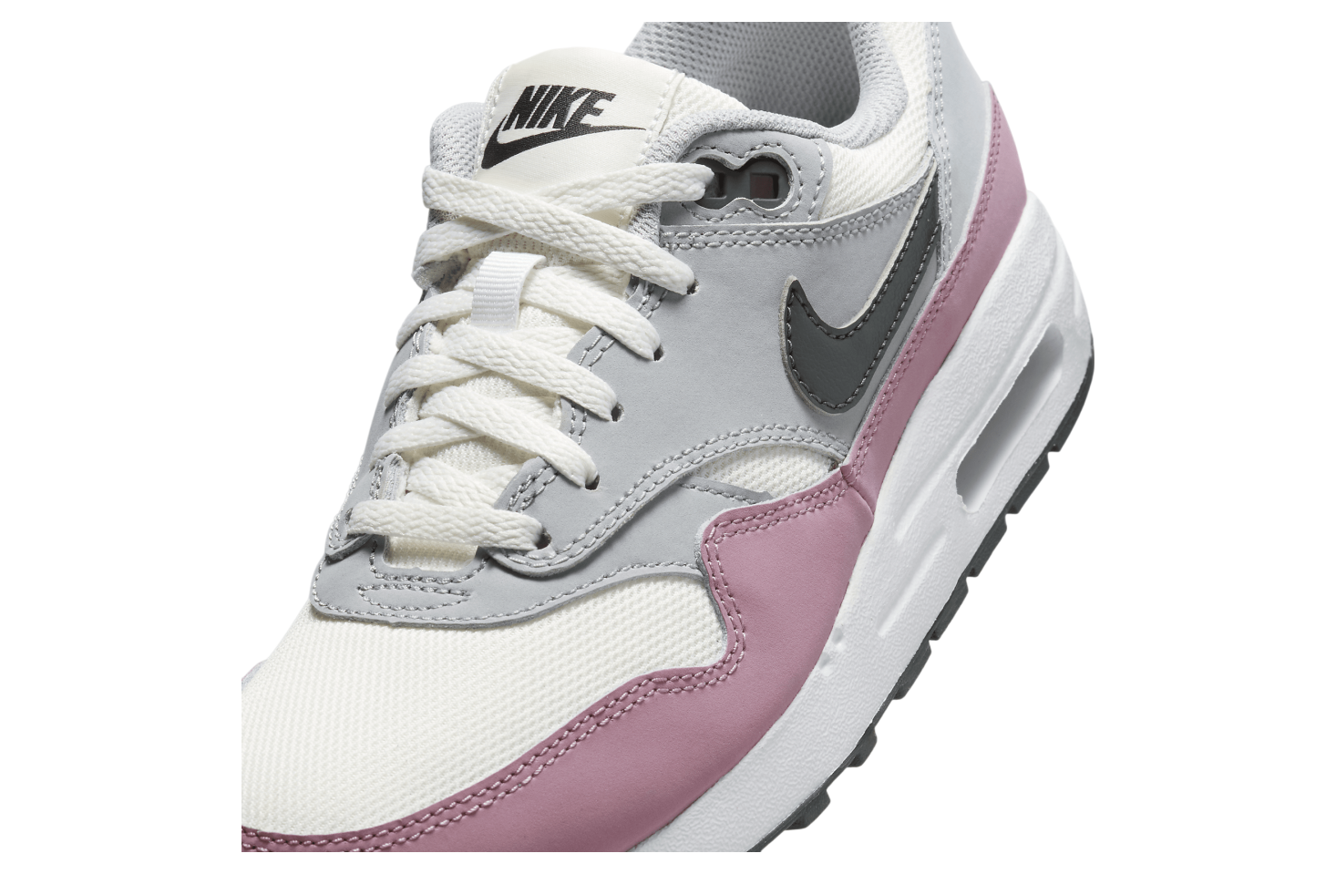 Nike Air Max 1 GS Summit White / Wolf Grey