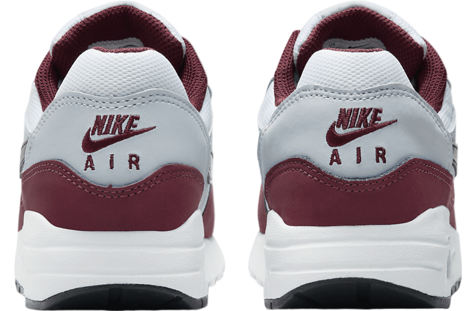 Nike Air Max 1 GS White / Dark Team Red