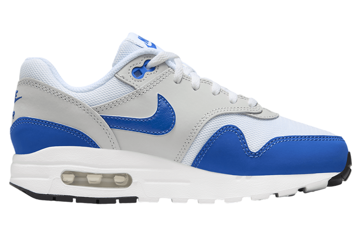 Nike Air Max 1 GS White / Game Royal