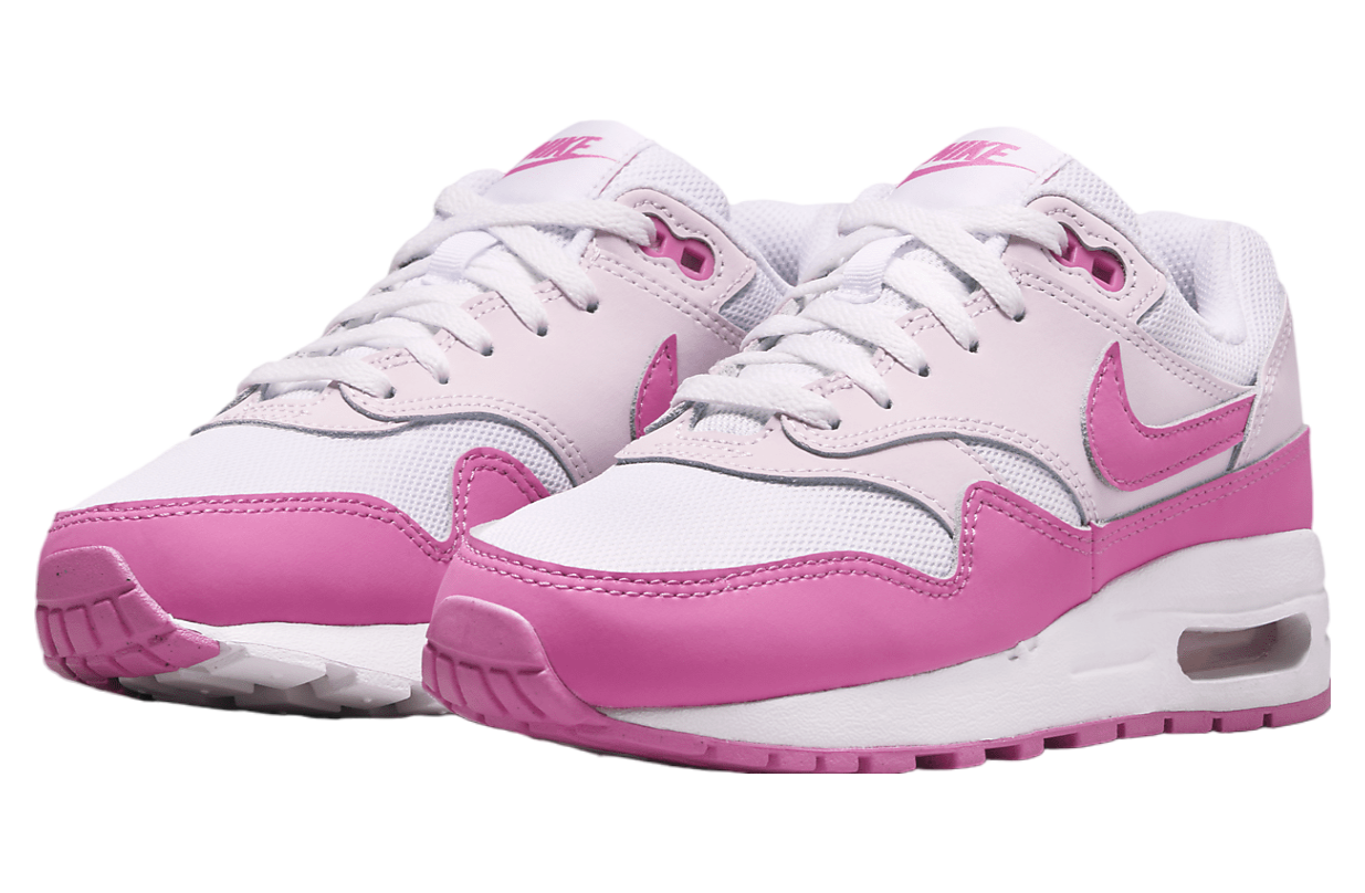 Nike Air Max 1 GS White / Pink Foam