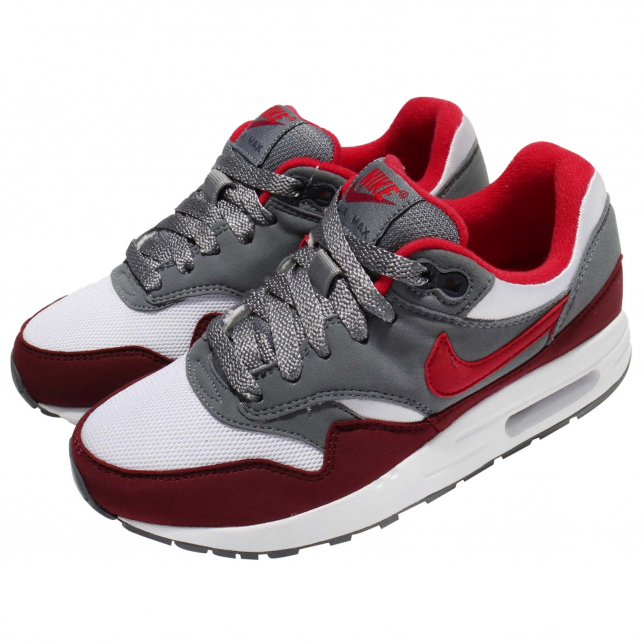 Nike Air Max 1 GS White University Red 807602109