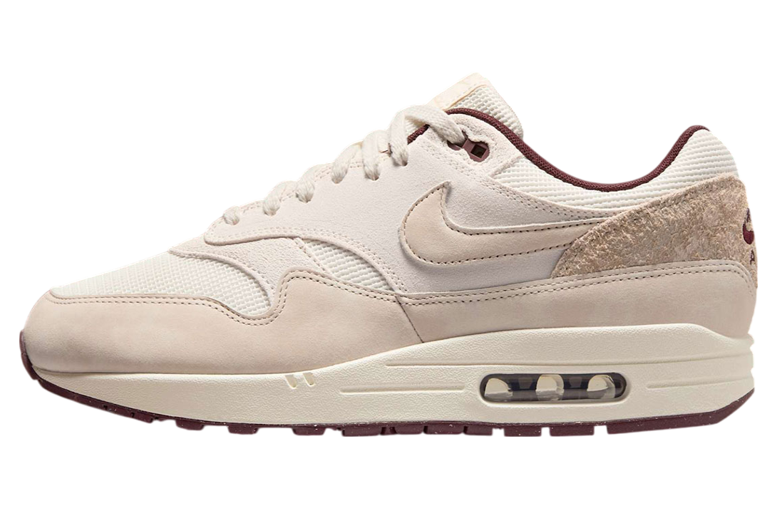 Nike Air Max 1 Phantom / Burgundy Crush