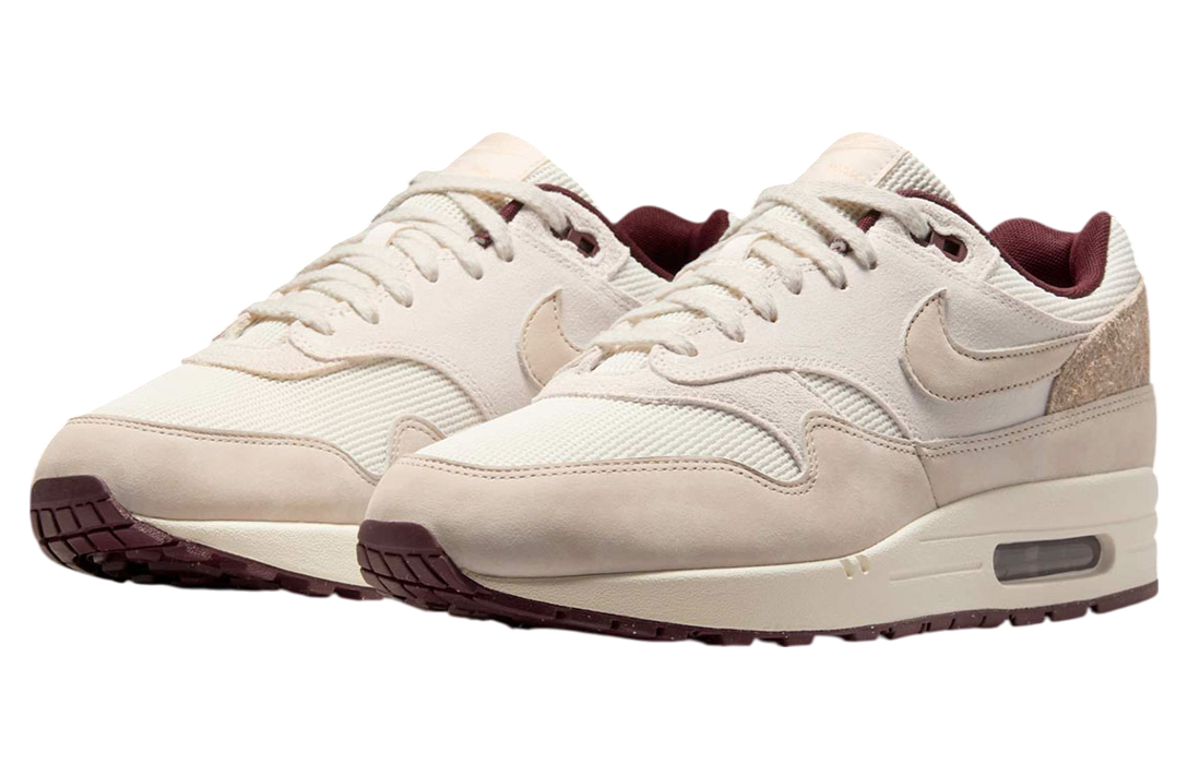 Nike Air Max 1 Phantom / Burgundy Crush