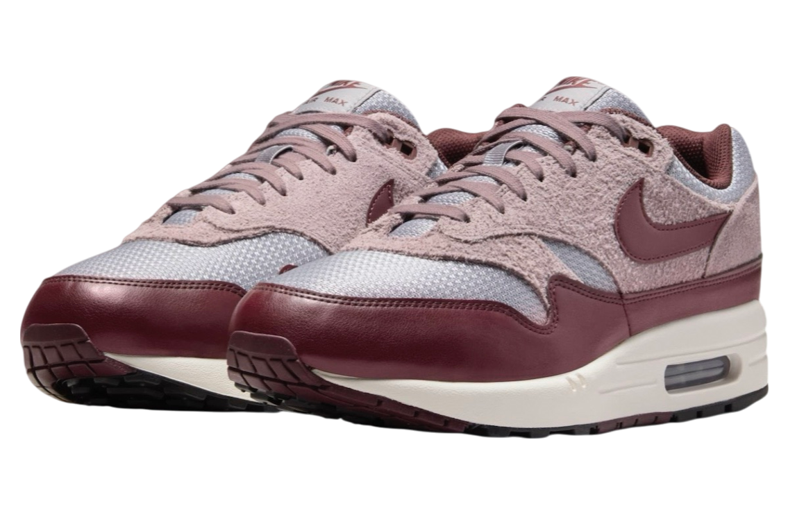 Nike Air Max 1 Premium Burgundy Crush / Cement Grey