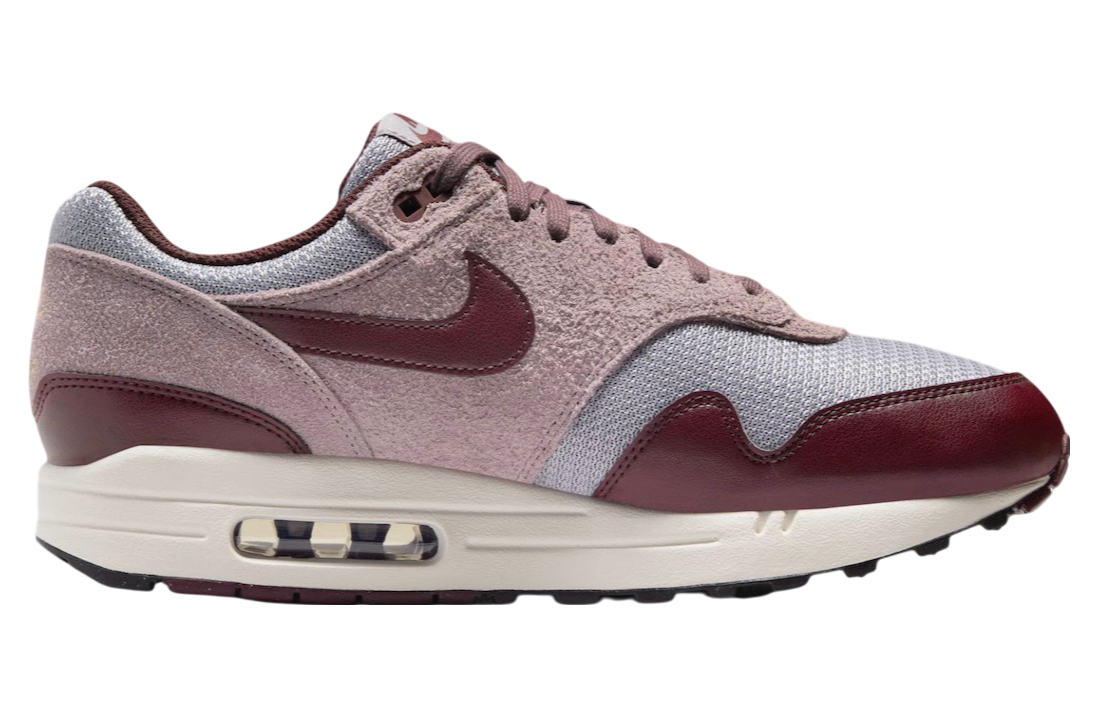 Nike Air Max 1 Premium Burgundy Crush / Cement Grey