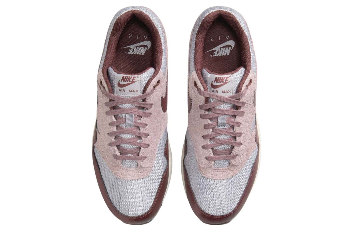 Nike Air Max 1 Premium Burgundy Crush / Cement Grey