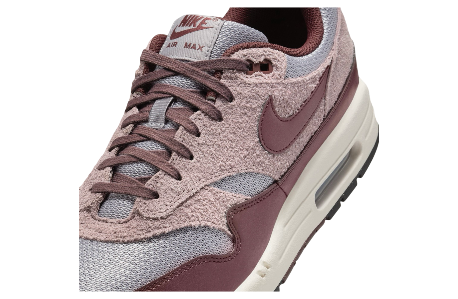 Nike Air Max 1 Premium Burgundy Crush / Cement Grey