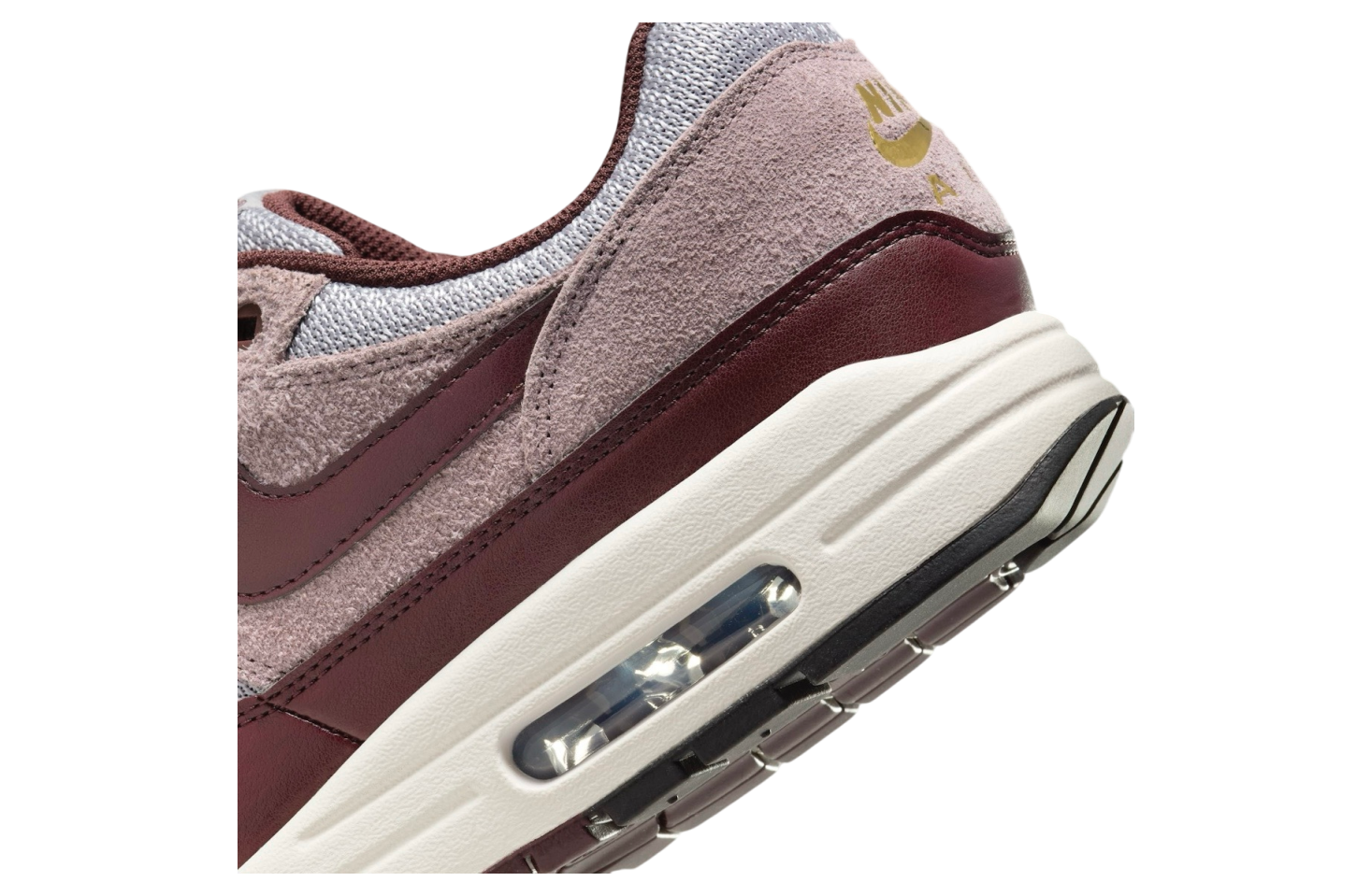 Nike Air Max 1 Premium Burgundy Crush / Cement Grey