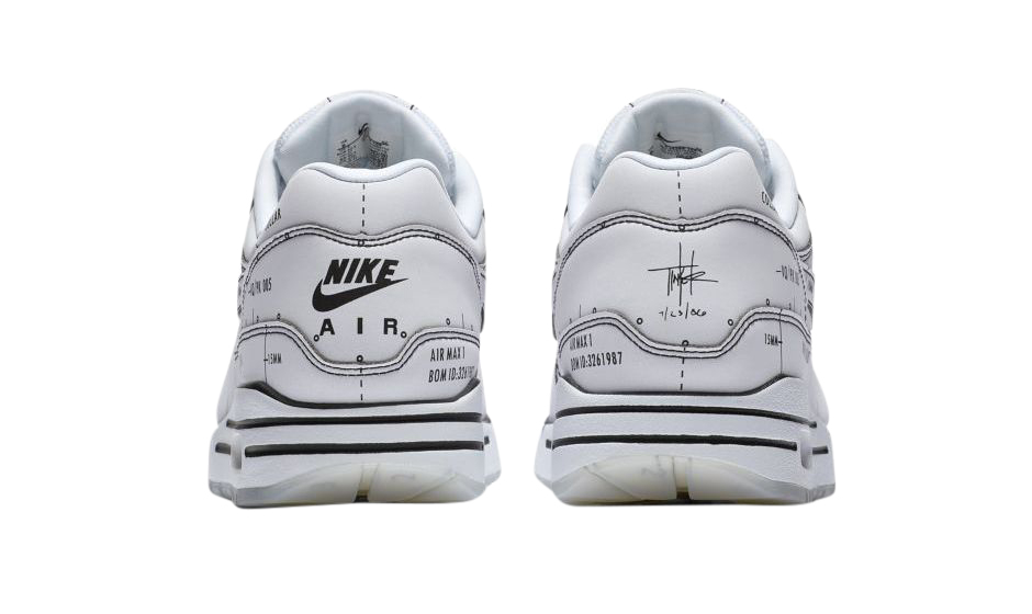 Nike Air Max 1 Sketch to Shelf White