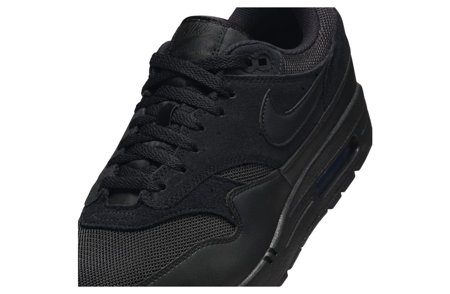 Nike Air Max 1 Triple Black / Opti Yellow