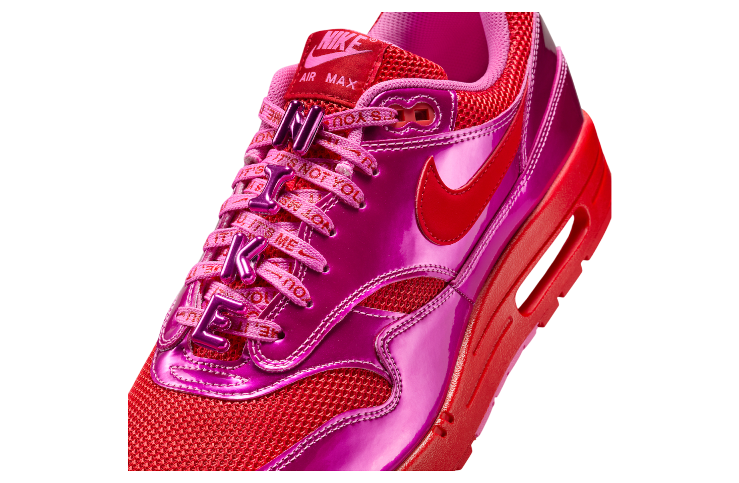 Nike Air Max 1 Valentines Day Playful Pink / University Red