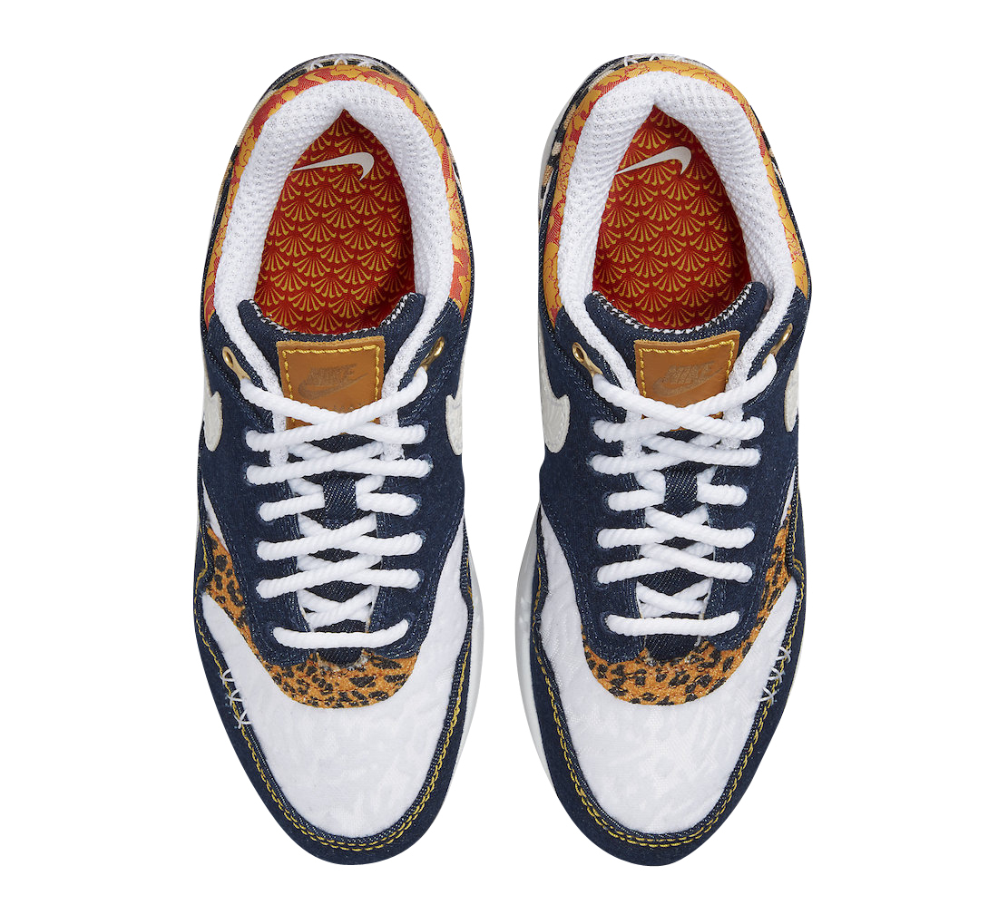 Nike Air Max 1 Washed Dark Blue FJ4452-432