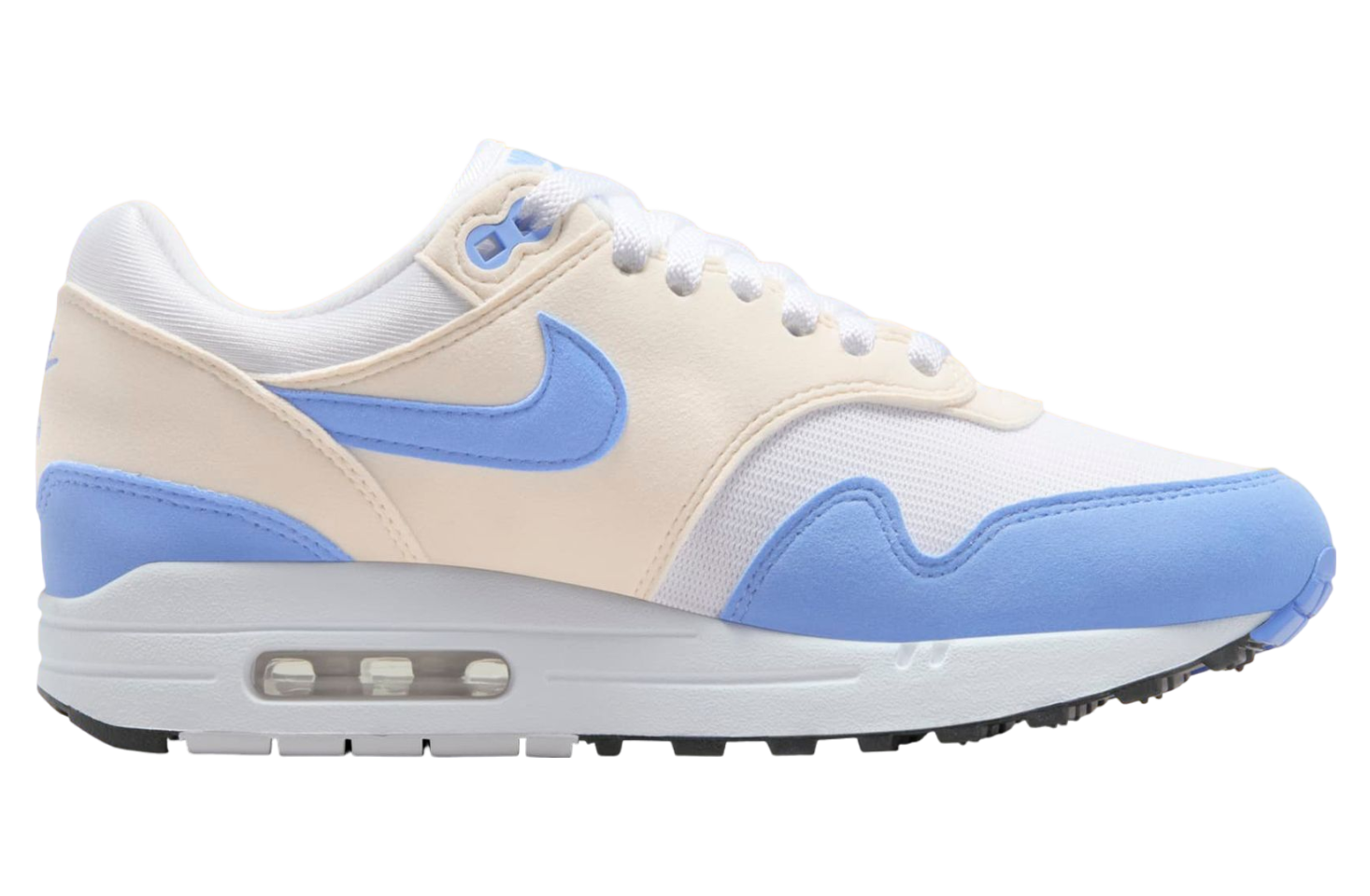 Nike Air Max 1 White / Royal Pulse