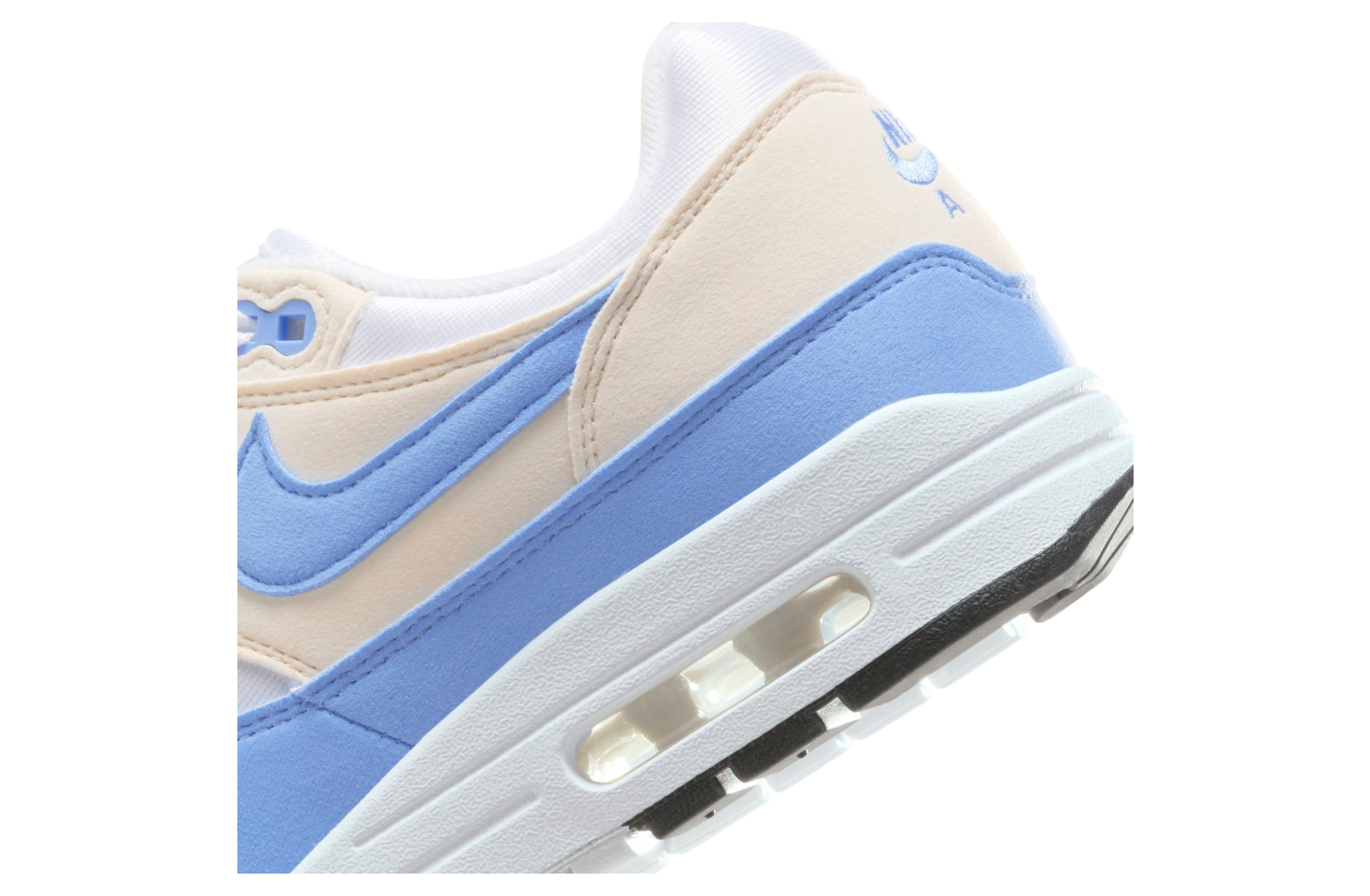 Nike Air Max 1 White / Royal Pulse